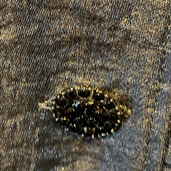 R & M Richards Evening Metallic Grey Fancy Blazer - Picture 4 of 14